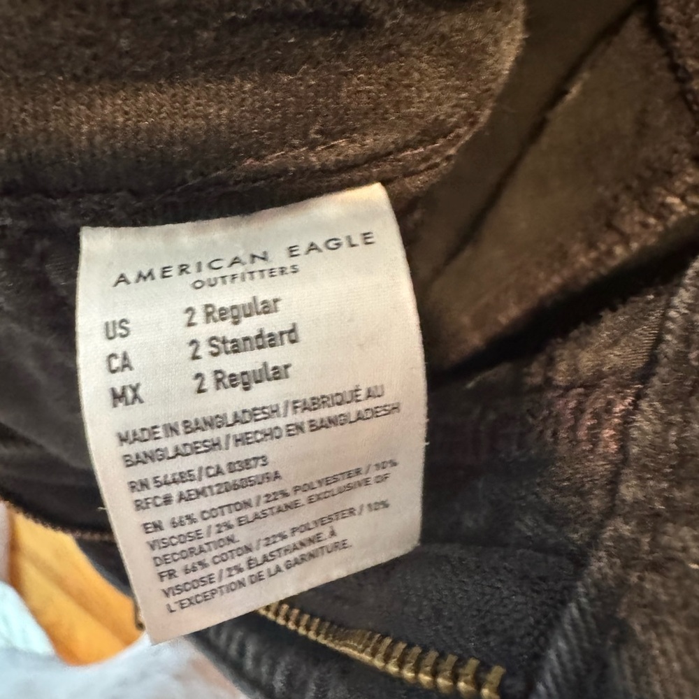 American Eagle Black Denim Overalls - Picture 5 of 5